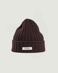 Le Bonnet Logo Beanie Espresso Headwear Unisex