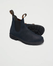 Blundstone 1912 Original Waxed Suede Navy Shoes Leather Unisex