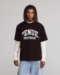 Tenue. Bruce T-Shirt Amsterdam Black T-shirt S/S Men