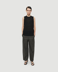 6397 High Crew Shell Black Knitwear Women