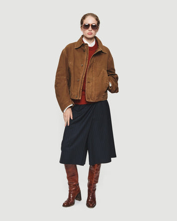 6397 Flight Jacket Tobacco JKT Short Women