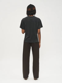 6397 Boy Tee Faded Black T-shirt S/S Women