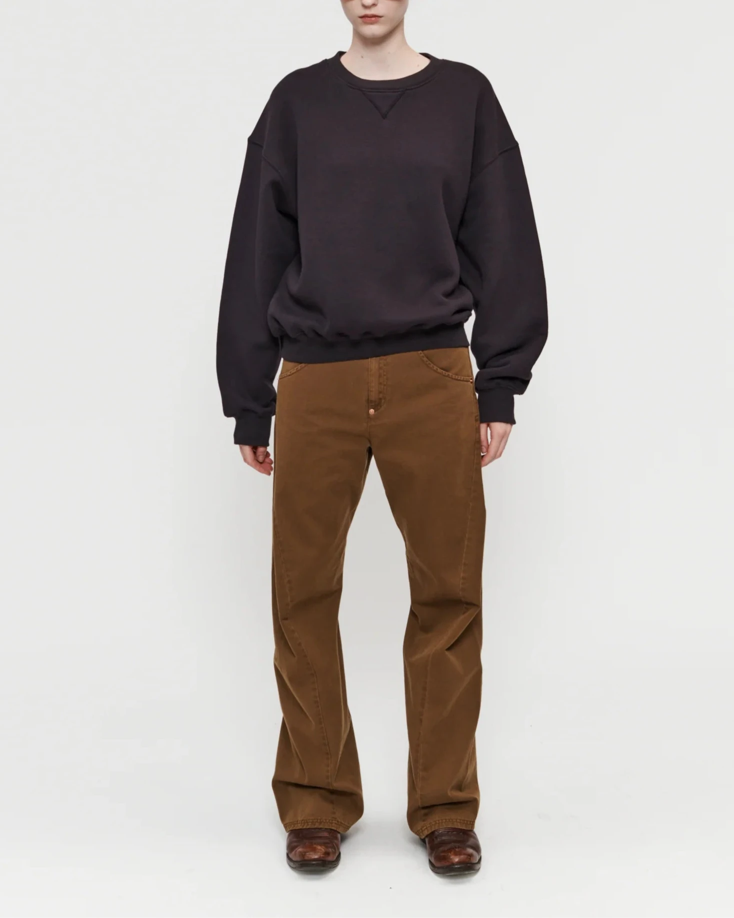 6397 Twisted Seam Pant Caramel Pants Women