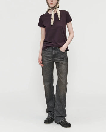 6397 Bootcut Jean Rusted Grey Denim Women
