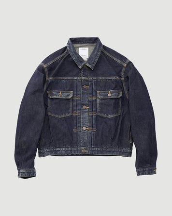 Visvim SS 101X JKT Dmgd Mud Od JKT Short Men