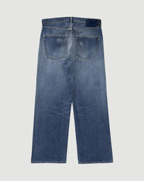 Visvim Social Sculpture 01 Wide Damaged-44 Denim Men