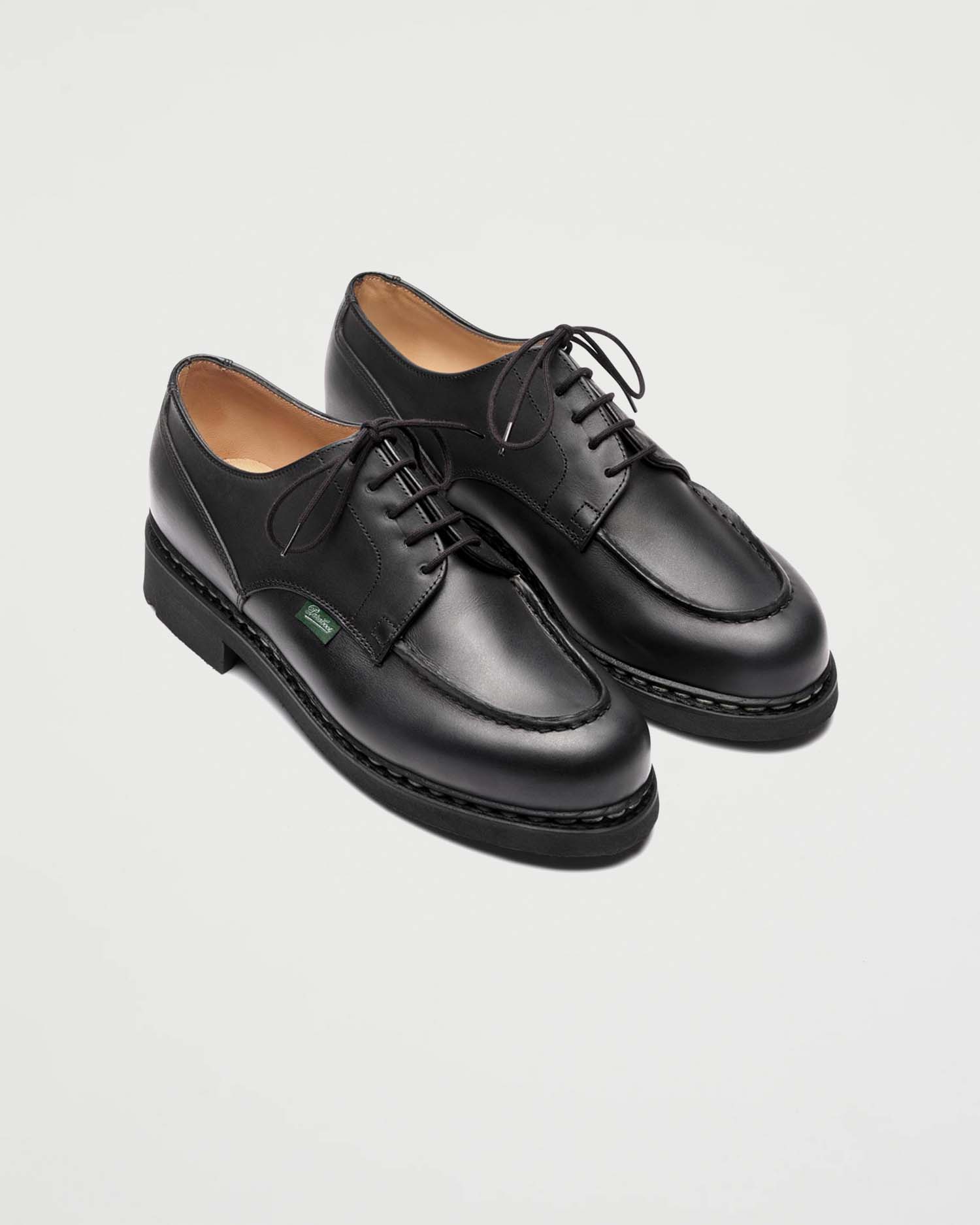 Paraboot Chambord Lisse Noir Shoes Leather Men