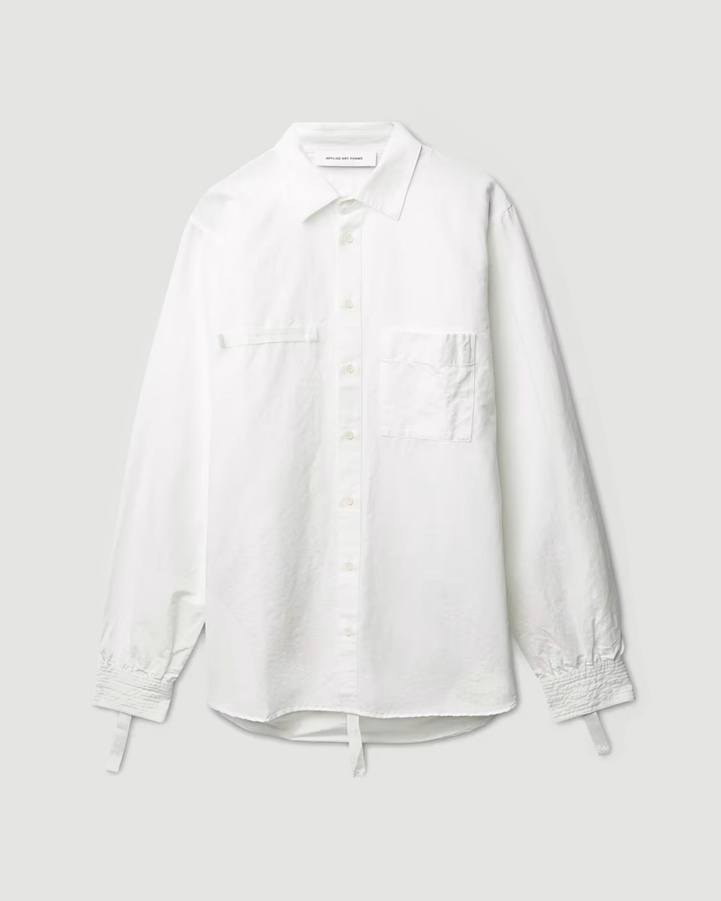 Applied Art Forms PM1-6 Keizers Shirt White Shirt L/S Men