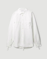 Applied Art Forms PM1-6 Keizers Shirt White Shirt L/S Men