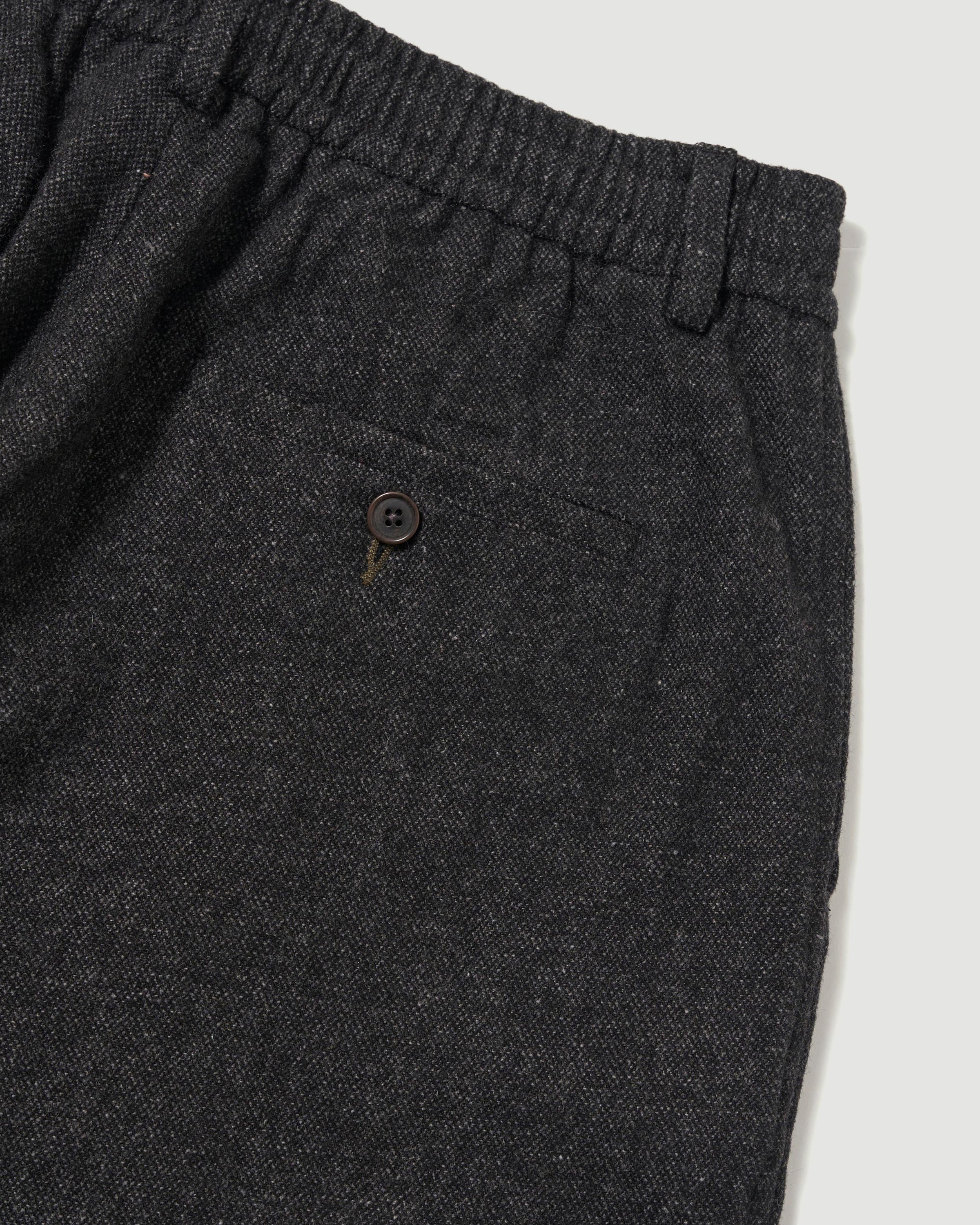 Universal Works Pleated Trackpant Grey Anders Wool Pants Men