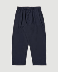 Universal Works Pleated Track Pant Navy Twill Pants Men