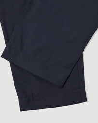 Universal Works Pleated Track Pant Navy Twill Pants Men