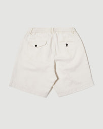 Universal Works Pleated Track Short Ecru Shorts Men