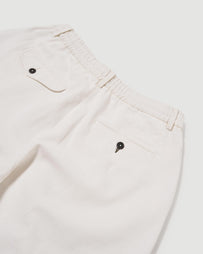 Universal Works Pleated Track Short Ecru Shorts Men