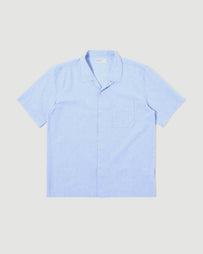 Universal Works Road Shirt Sky Blue Shirt L/S Men