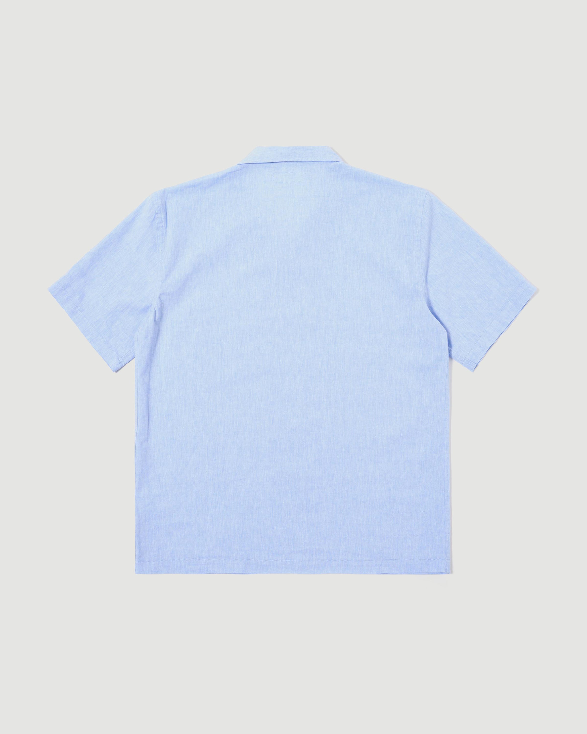 Universal Works Road Shirt Sky Blue Shirt L/S Men