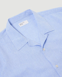 Universal Works Road Shirt Sky Blue Shirt L/S Men