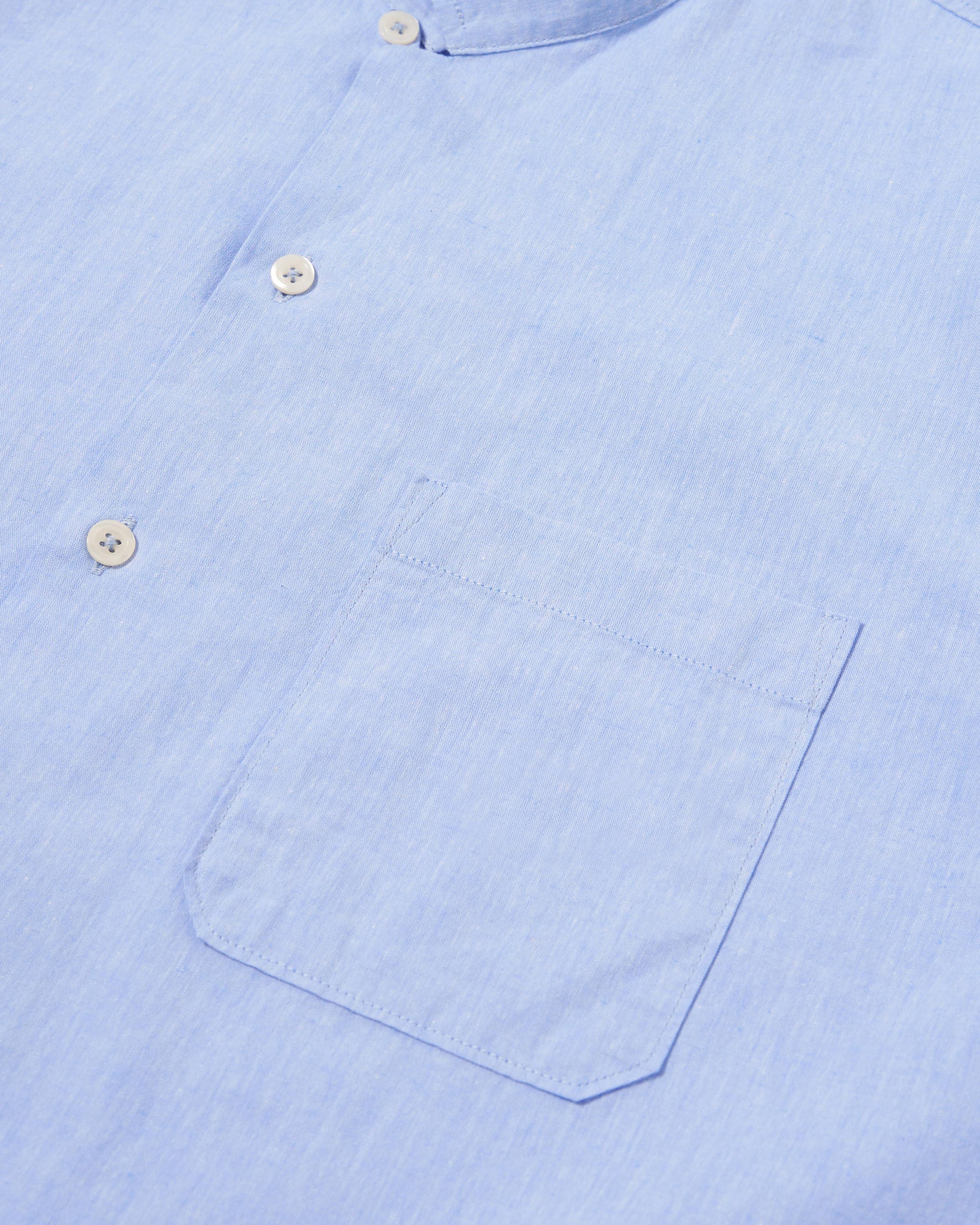 Universal Works Road Shirt Sky Blue Shirt L/S Men