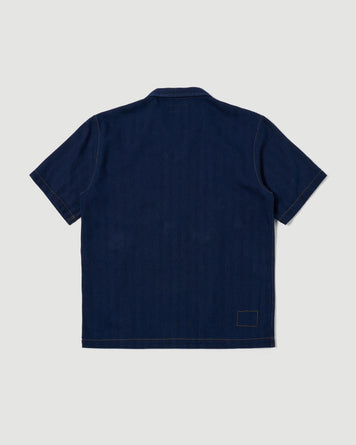 Universal Works Road Shirt Indigo Shirt L/S Men