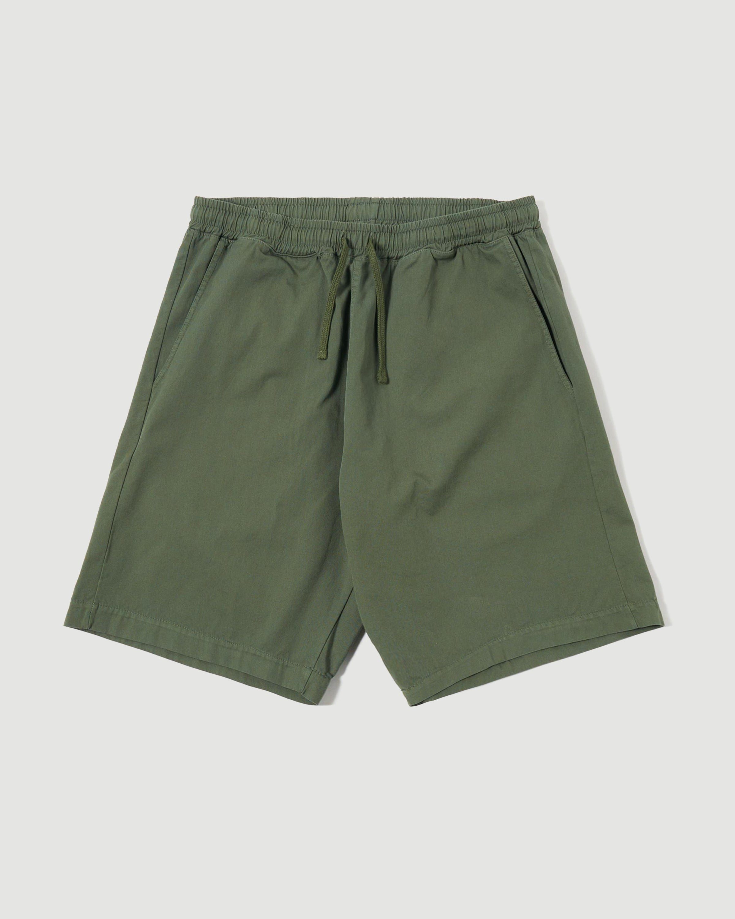 Universal Works Simple Short Olive Shorts Men
