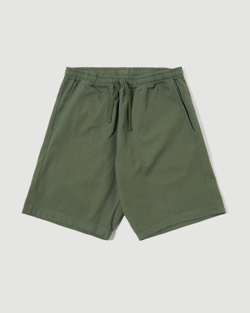 Universal Works Simple Short Olive Shorts Men