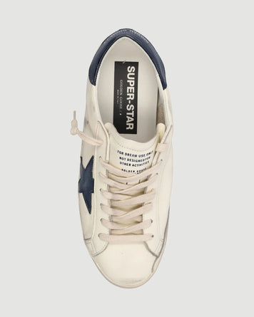 Golden Goose Super-star Nappa Upper White & Black Star Shoes Sneakers Men