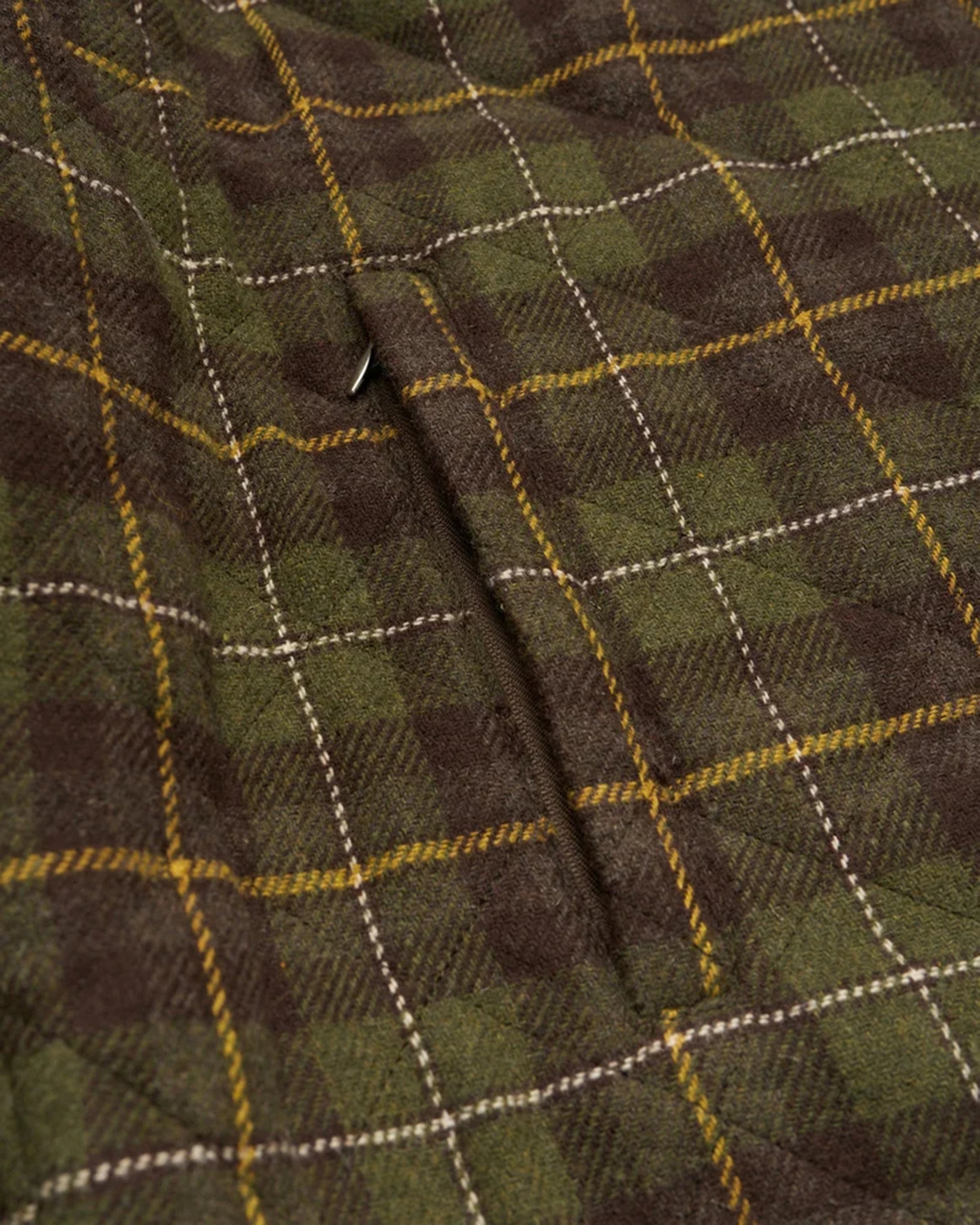 Stockholm Surfboard Club Phil Jacket Green Check JKT Short Men