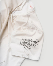 Stockholm Surfboard Club Franz Pin Tee Dirty White T-shirt S/S Men