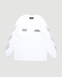 Wacko Maria Wacko Maria x 56 Tattoo Studio Long Sleeve T-Shirt White T-shirt L/S Men