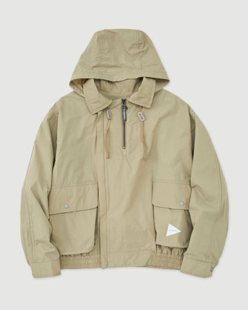 And Wander Water Repellent Light Jacket 2 Light Beige JKT Short Men