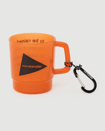 And Wander Logo PP Mug Orange Home accessories