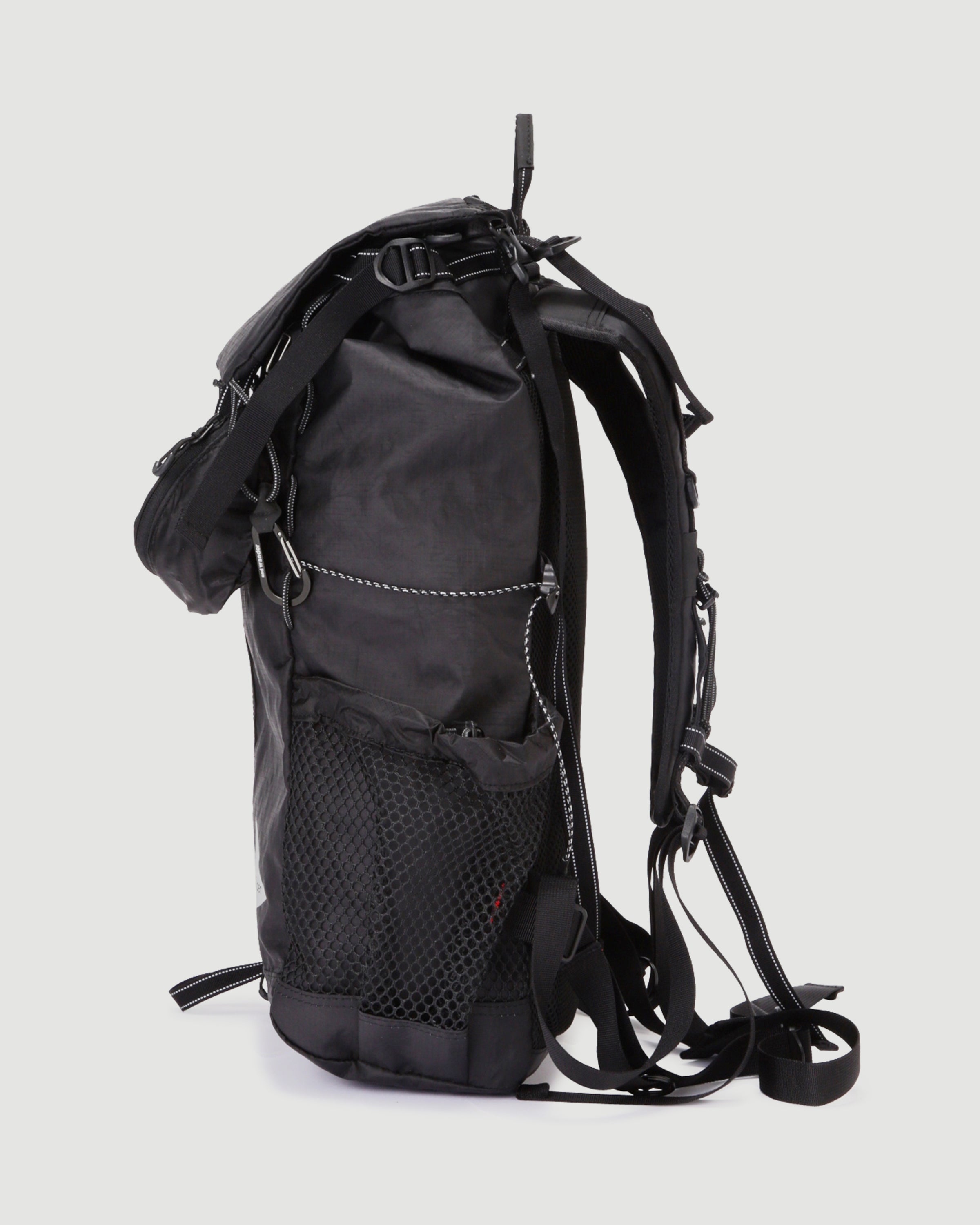 And Wander ECOPAK 30L Backpack Black Bags Unisex