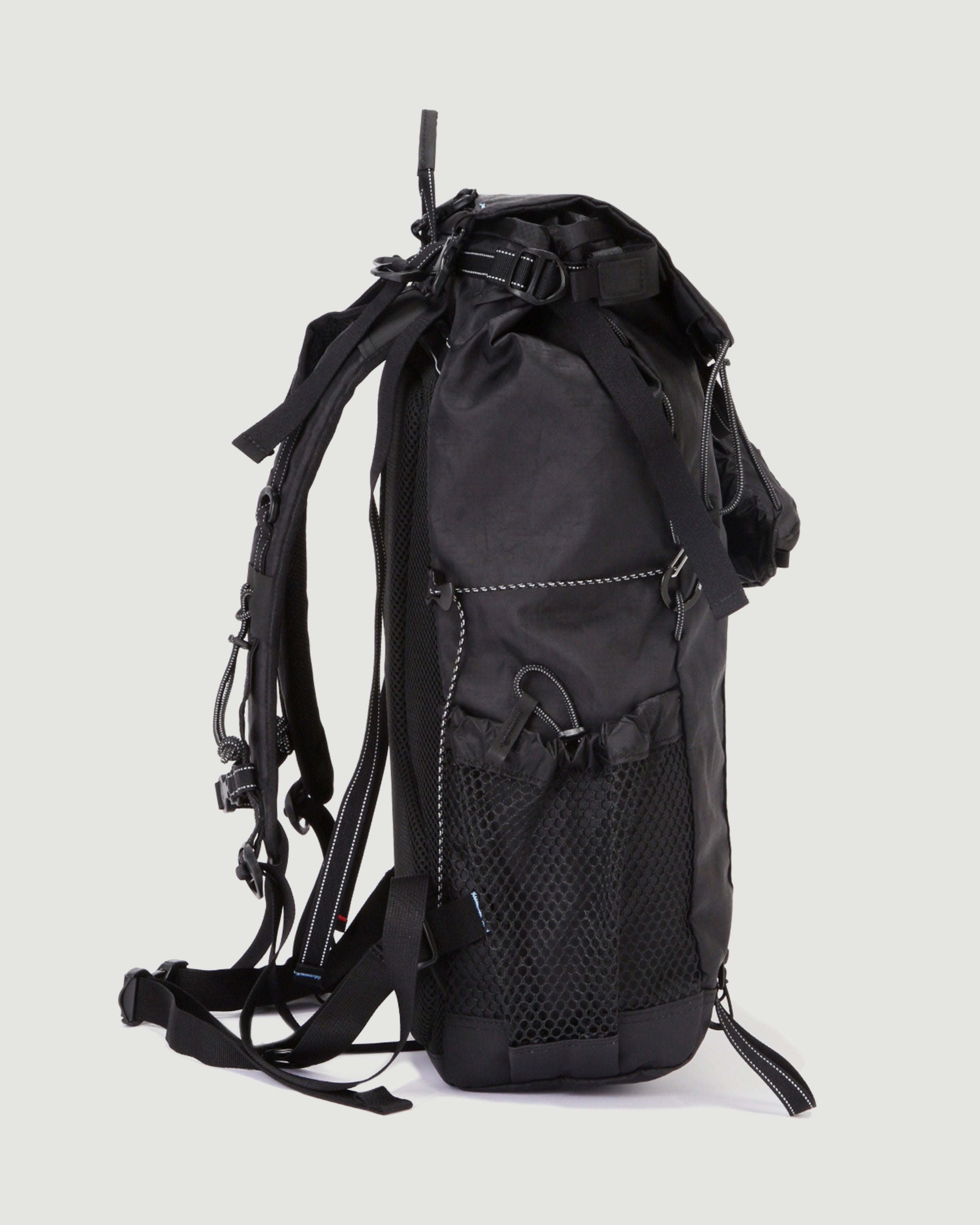 And Wander ECOPAK 30L Backpack Black Bags Unisex