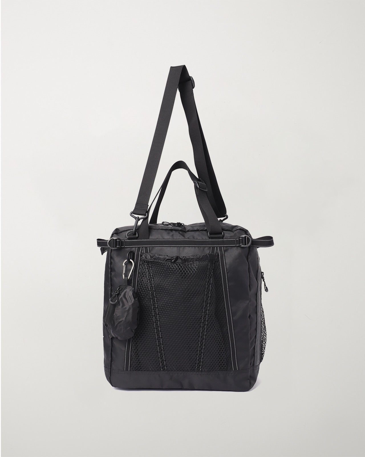 and wander ECOPACK 30L 3way Tote Bag Black Bags Men