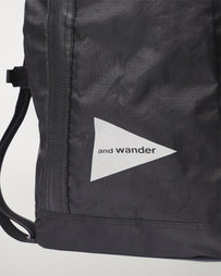 and wander ECOPACK 30L 3way Tote Bag Black Bags Men