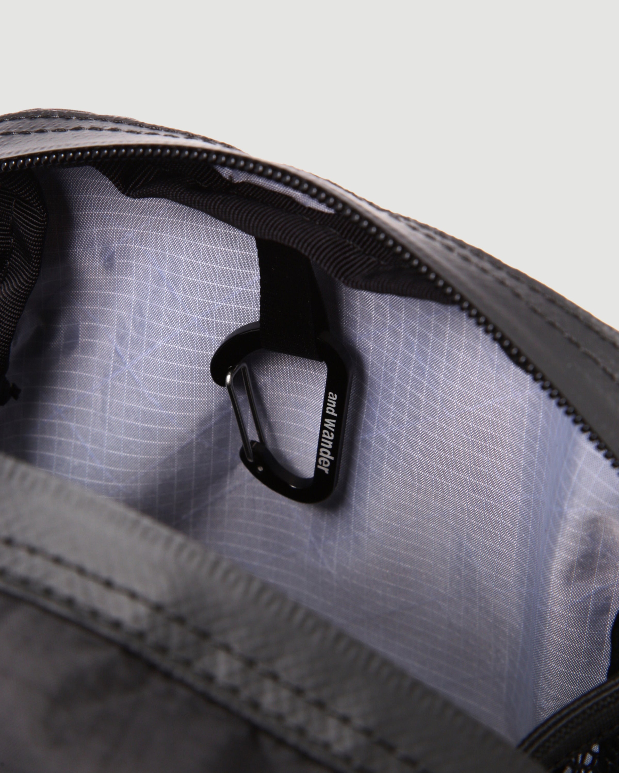 and wander ECOPAK Shoulder Pouch Black Bags Men