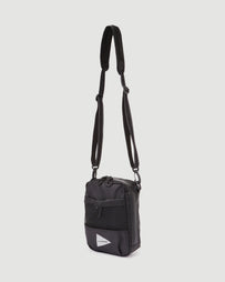 and wander ECOPAK Shoulder Pouch Black Bags Men