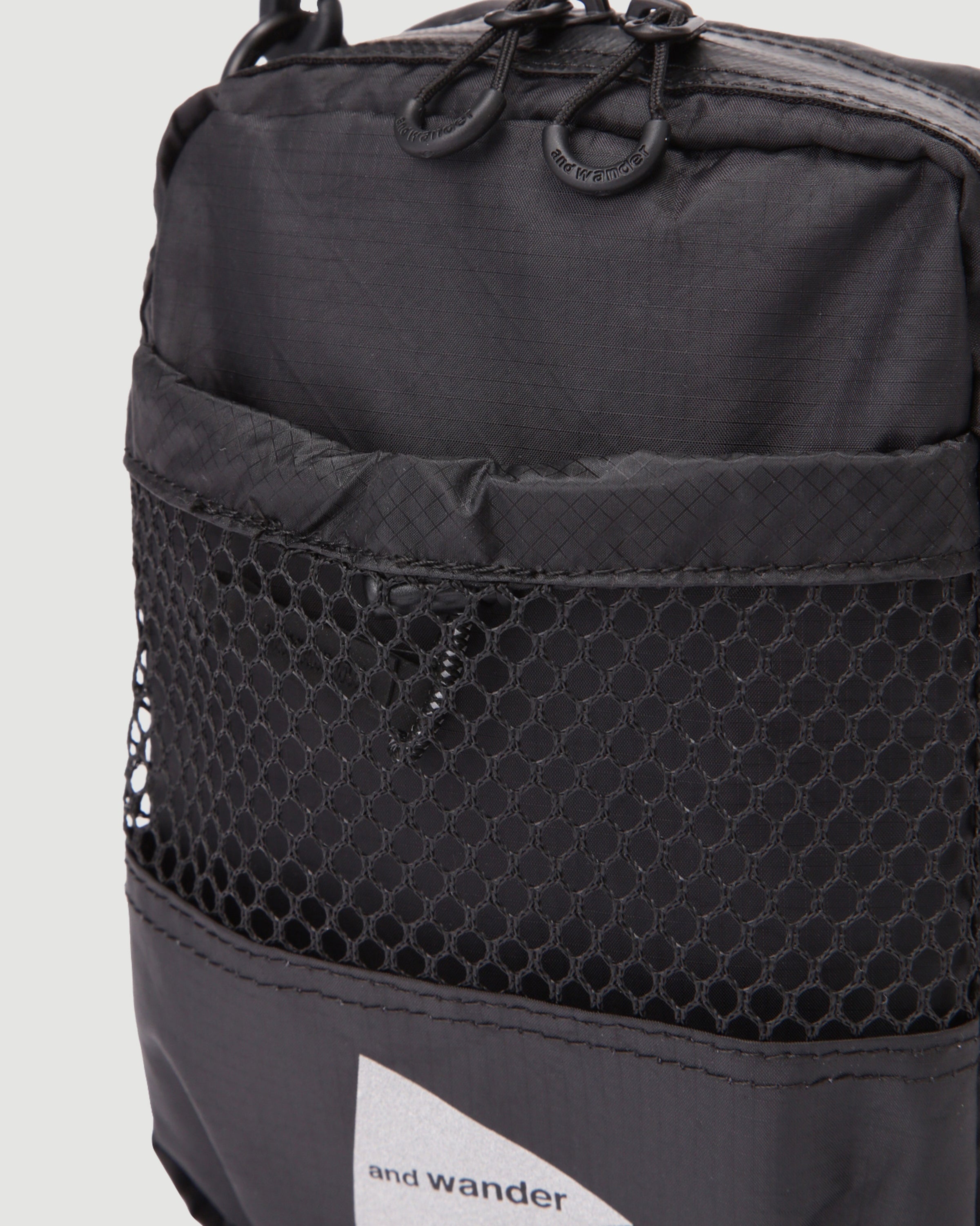 and wander ECOPAK Shoulder Pouch Black Bags Men
