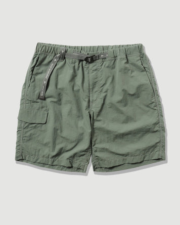 And Wander Nylon Taffeta Hiker Short Pants Moss Shorts Men