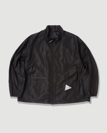 And Wander Oversized Rip Jacket Black JKT Short Men