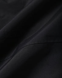 and wander Rain Proof Coat Black JKT Long Men