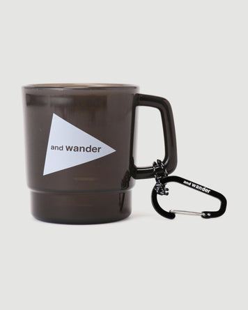 And Wander Logo PP Mug Black Home accessories