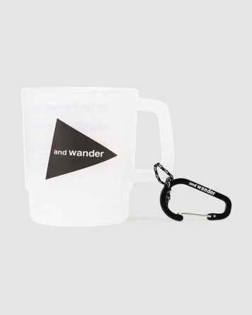 And Wander Logo PP Mug Off White Home accessories