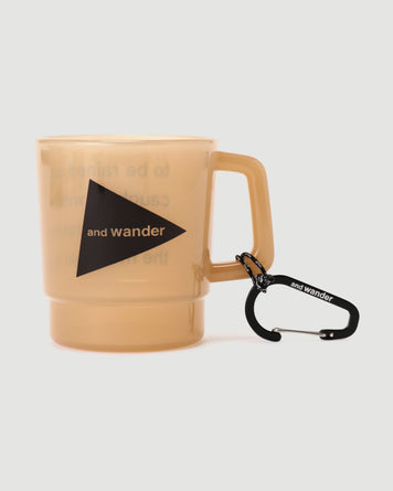 And Wander Logo PP Mug Beige Home accessories