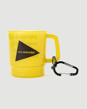 And Wander Logo PP Mug Yellow Home accessories