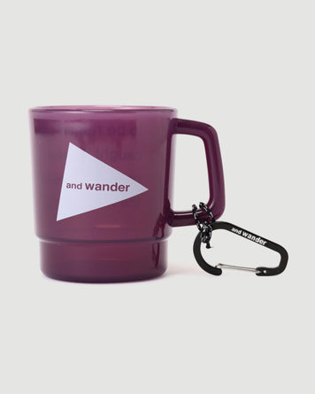 And Wander Logo PP Mug Purple Home accessories