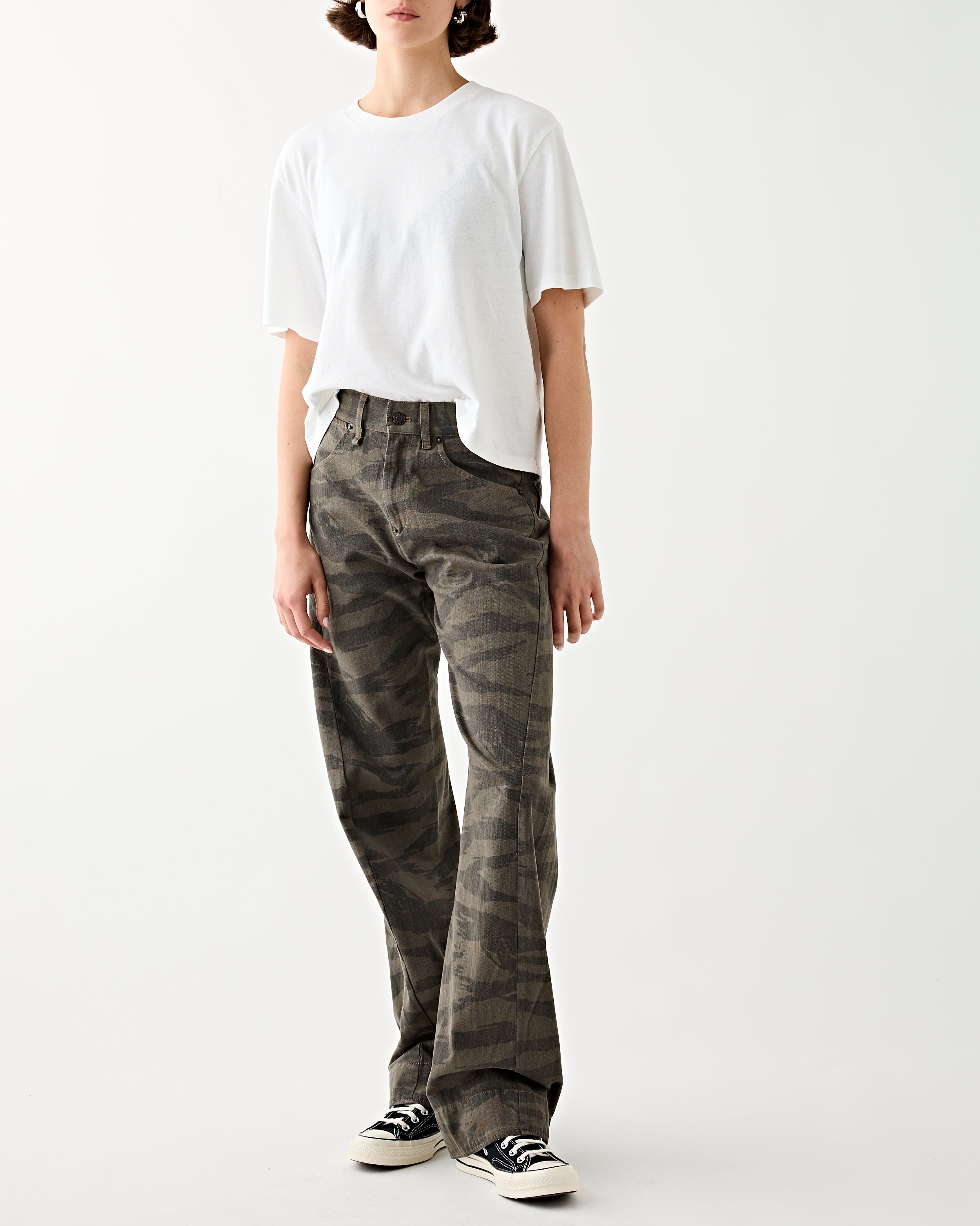 6397 Full Twisted Seam Pant Bark Pants Women