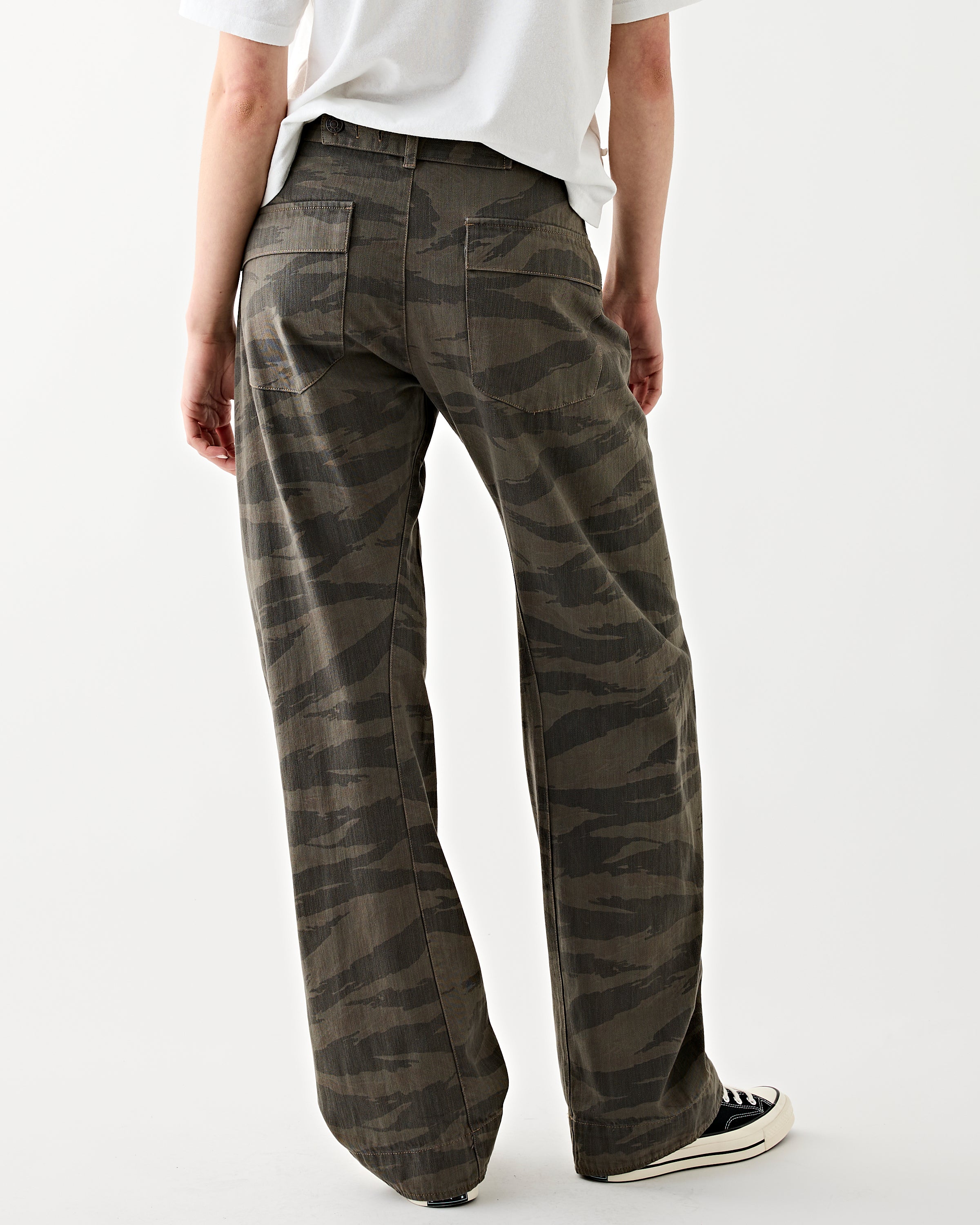 6397 Full Twisted Seam Pant Bark Pants Women