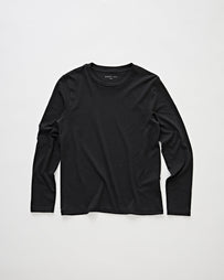 6397 L/S Mini Boy T Jet Black T-shirt L/S Women