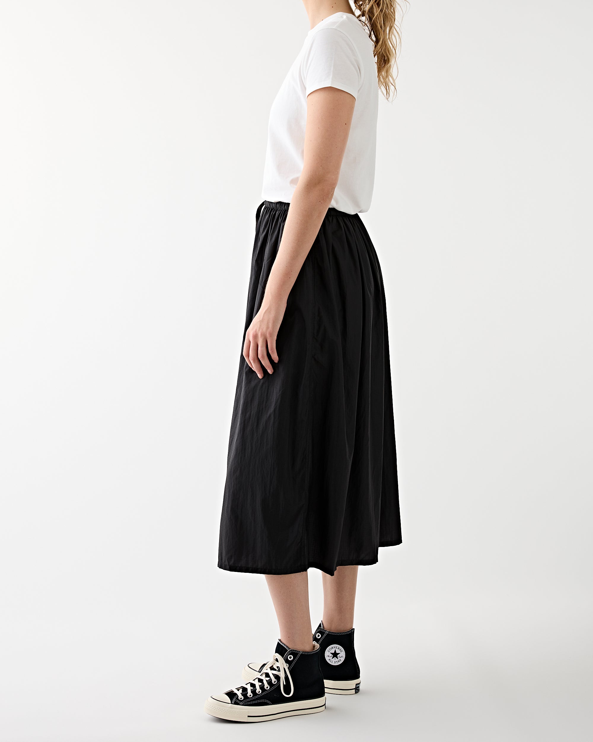 6397 Ripstop Skirt Black Skirt